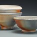 Small Bowl, wood and soda fired wheel thrown porcelain