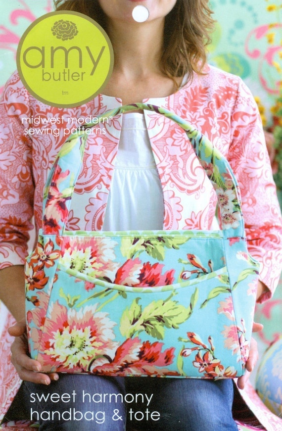 Sweet Harmony Handbag And Tote Amy Butler Sewing Pattern