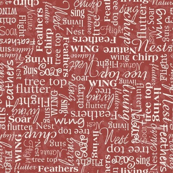 Nature ology Words In Rust Studio E 1 Yard