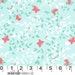 Sweet Leaves in Aqua, Bella Butterfly, Patty Sloniger, Michael Miller, 1 Yard