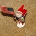Patriotic Santa Claus Christmas Decoration