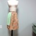 Useful Vintage Kitchen Apron, Cotton and Terry Cloth Towel 1960s
