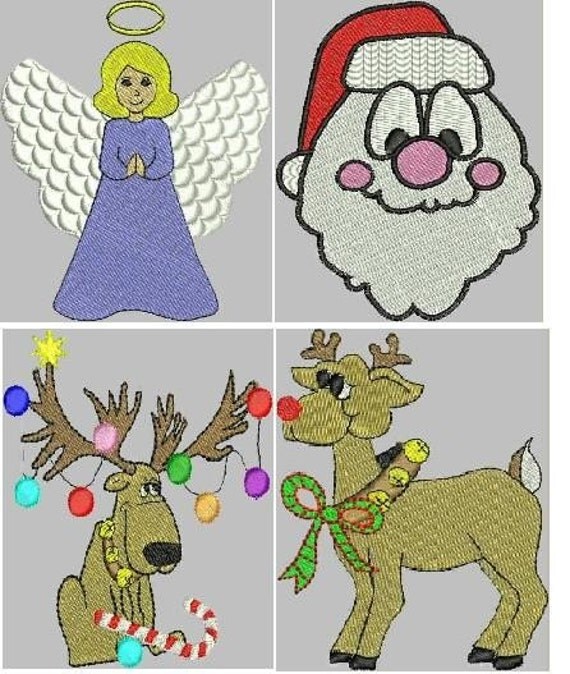 Christmas Embroidery Digitized Designs For Kids