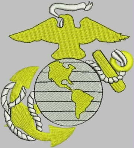 Marine embroidery design