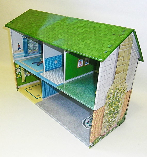 metal vintage doll house