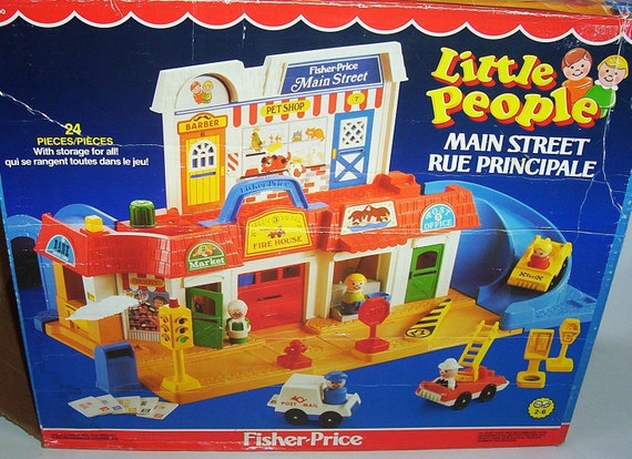 vintage fisher price main street