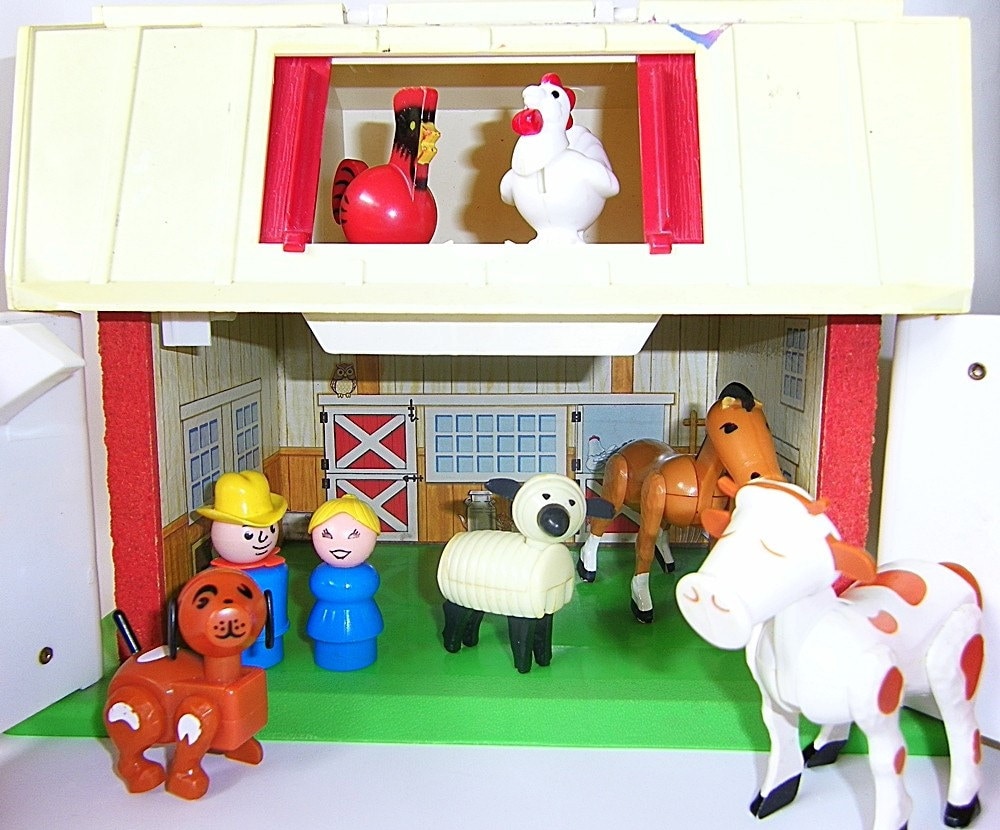fisher price farm vintage