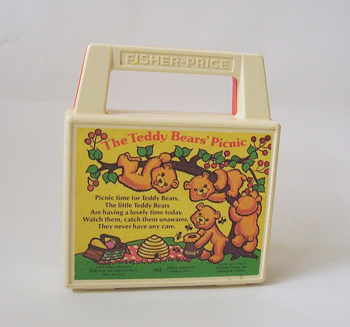 fisher price musical teddy bear