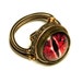 Steampunk Jewelry - RING - Evil Red Dragon Eye - Size 10 ONLY