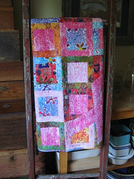 echo memory quilt--custom made to stir your memories