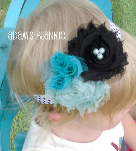 mauve cluster shabby chic headband think pink bows aqua and black shabby chic rosettes tulle by mauve cluster shabby chic headband think pink bows aqua and black shabby chic rosettes tulle by