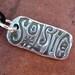 silver solstice pendant - Solstice pure silver men's or women's eco-friendly jewelry