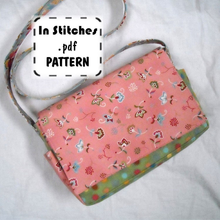 Cross Body Purse PDF Sewing Pattern Small Joey by sidquilts
