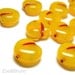 Last Listing - 10 Almost Ripe - Czech Glass Fruit Beads (Apples)