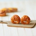 Food Earrings - Croissant Earrings - Gifts Under 25