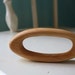 baby teether baby toy wood toy wooden teether waldorf oval keepsake heirloom teething toy