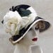Flapper 1920's Summer Cloche Hat in Black and White
