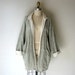 vintage reversible jacket / batwing sleeves / m l