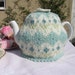 Duck egg blue fairisle tea cozy