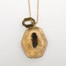 Real Bee Necklace - Hexagon Jewelry - Taxidermy - Natural History