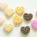 14 pcs Heart Cookie Cabochon (15mm17mm) CD298 (((LAST)))