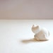 Reserved Order .Baby Cat Figurine,Tiny Animal Hand Sculpted Figurine