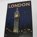 90s Vintage Big Ben London poster