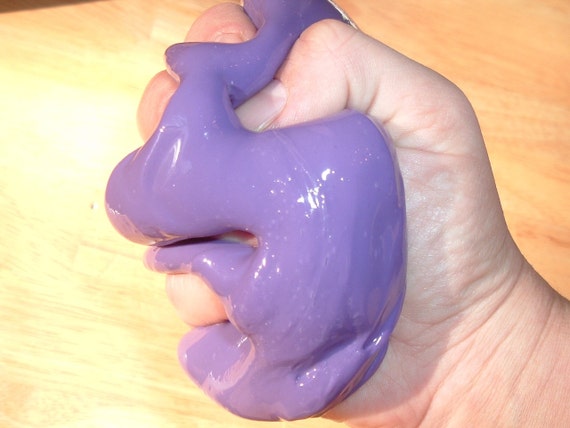 Purple Fame Silly Goo Blob 4 oz by LeakyMouth on Etsy