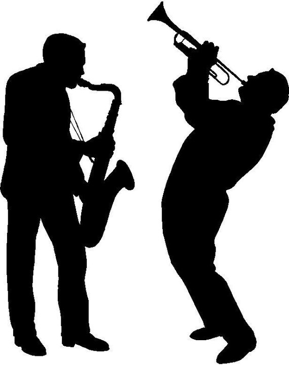 Items Similar To Vinyl Wall Art Jazz Musicians On Etsy