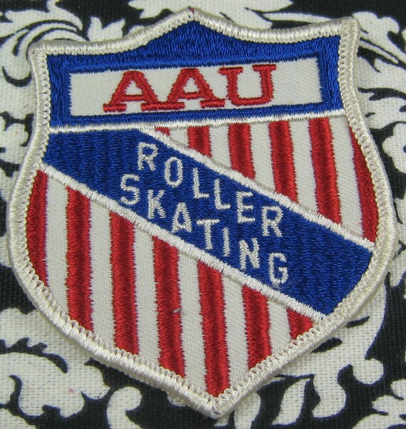 VINTAGE Roller Skating Patch