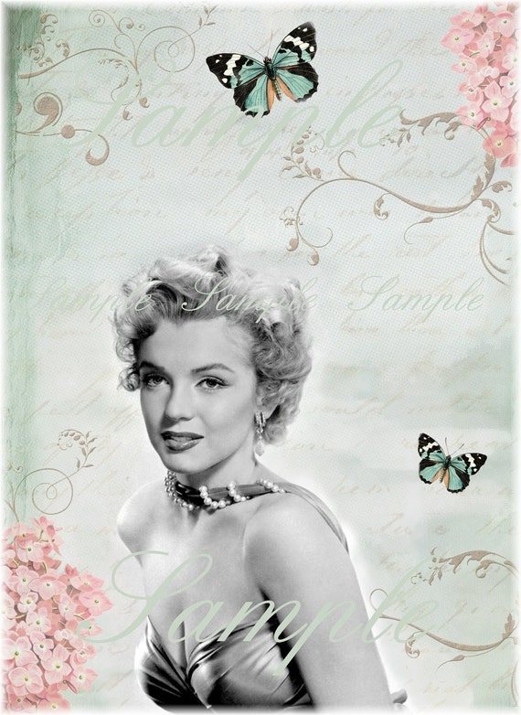 Instant Download Gorgeous Vintage Marilyn Monroe