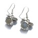 Drummer Drum Kit Music Pewter Charm Earrings....