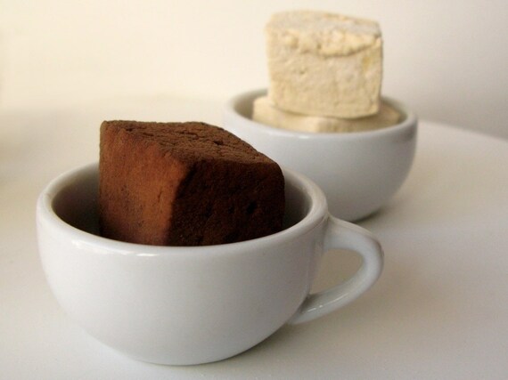 Homemade Chocolate Marshmallows by whimsyandspice on Etsy  homemade marshmallows etsy