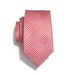 Necktie Mens Tie Red and White Plaid Skinny Silk Tie
