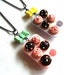 Pastel Cupcake Tray Necklace