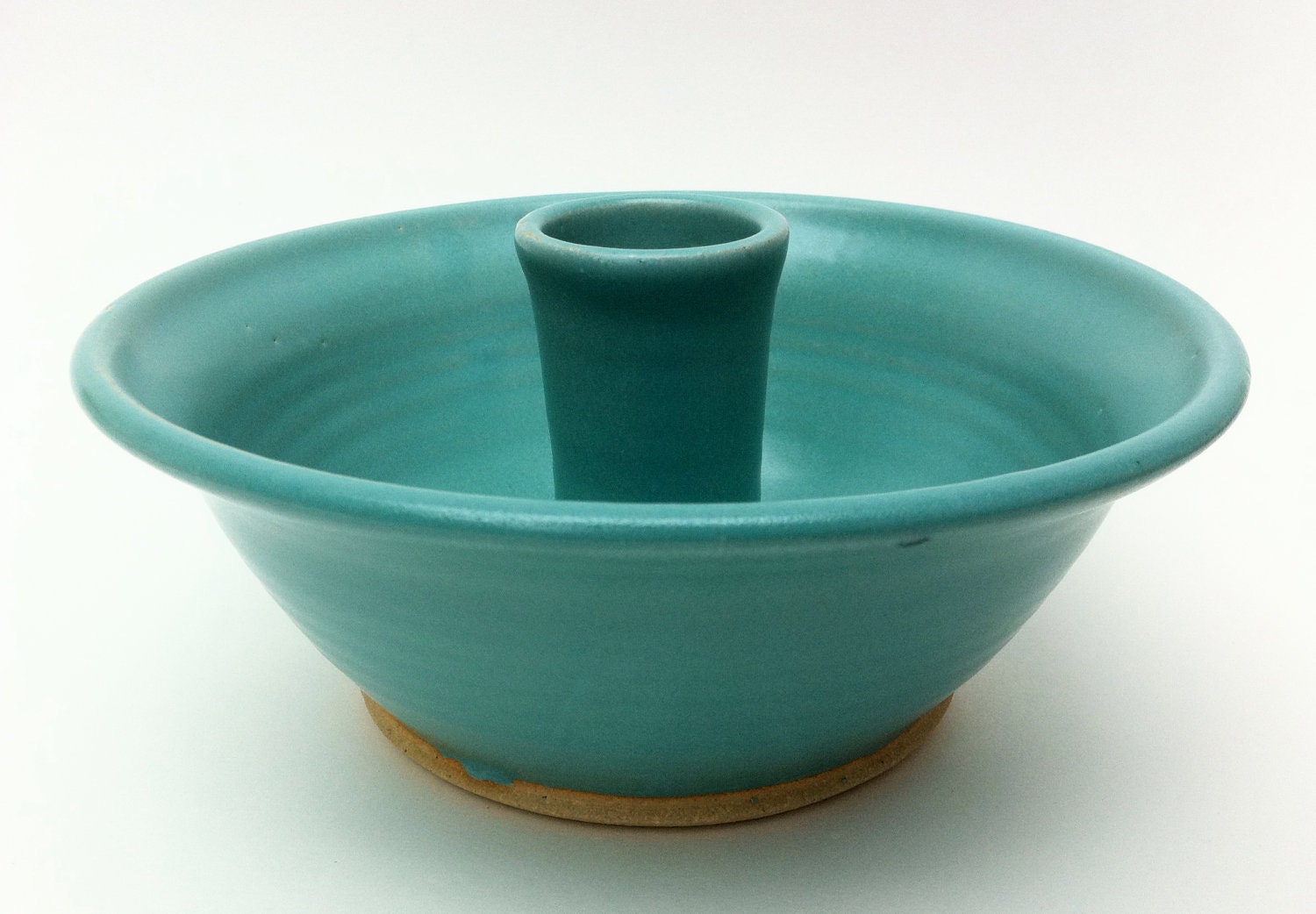 Bowl for Rug Hooking Turquoise 1