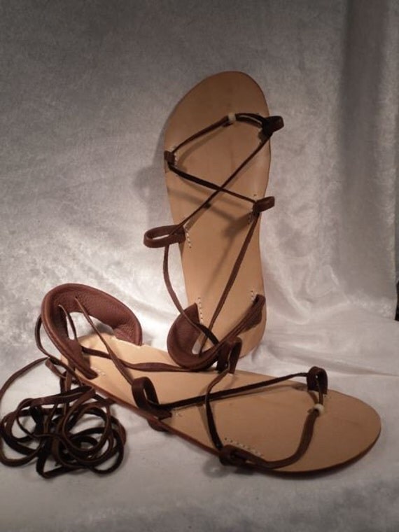 tan footbed sandals