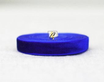Wholesale 10 yd roll of Royal Blue Velevet Ribbon