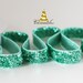 Aqua Glitter Ribbon 5yds