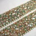 Vintage 80s Beaded Cuff Collar Dress Piece Pair