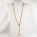 Vintage 70s Apple Teacher Lariat Necklace Jewelry