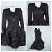 Susan Beebe Sweater Pouf Skirt Couture Evening Dress Vintage Clothing