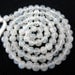 Rainbow Moonstone - Semi Precious Stone , Round Beads - full strand - (4mm) 12.5 inches