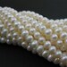 Seed Pearls , Freshwater pearl - 3.5 - 4 mm - AA quality - 15.5 inches