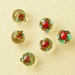 RESERVED Six Czech Glass Millefiori Paperweight Buttons