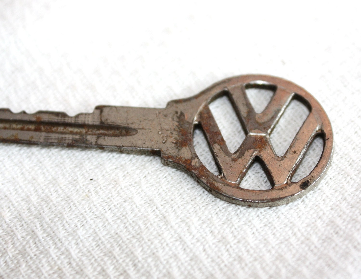 Vintage Volkswagon Key VW for Upcycle Rusty Patina by Rebelyun
