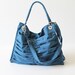 Diaper Bag / Euphoria in Teal / Outside Pockets / Pleated Bag / Shoulder Bag / Travel Bag / Large / Cross Your Body / Choose your Color