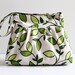 Last One - Messenger Bag, Diaper Bag, Daphne Leaves Pleated, Zipper Closure, Lots of Pockets, Shoulder Bag, Pistachio, Large, CrossBody Bag
