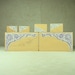 Ornate Corner Rubber Stamps-Used