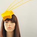 Gold Shooting Star Cocktail Hat Fascinator Mini Hat Millinery
